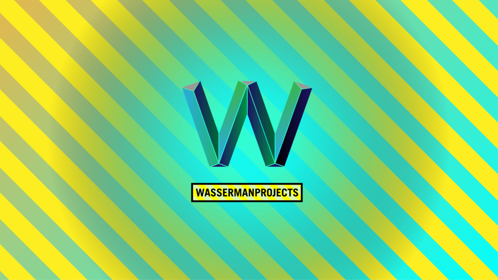 Logo for gallery WassermanProjects by Elliott Earls