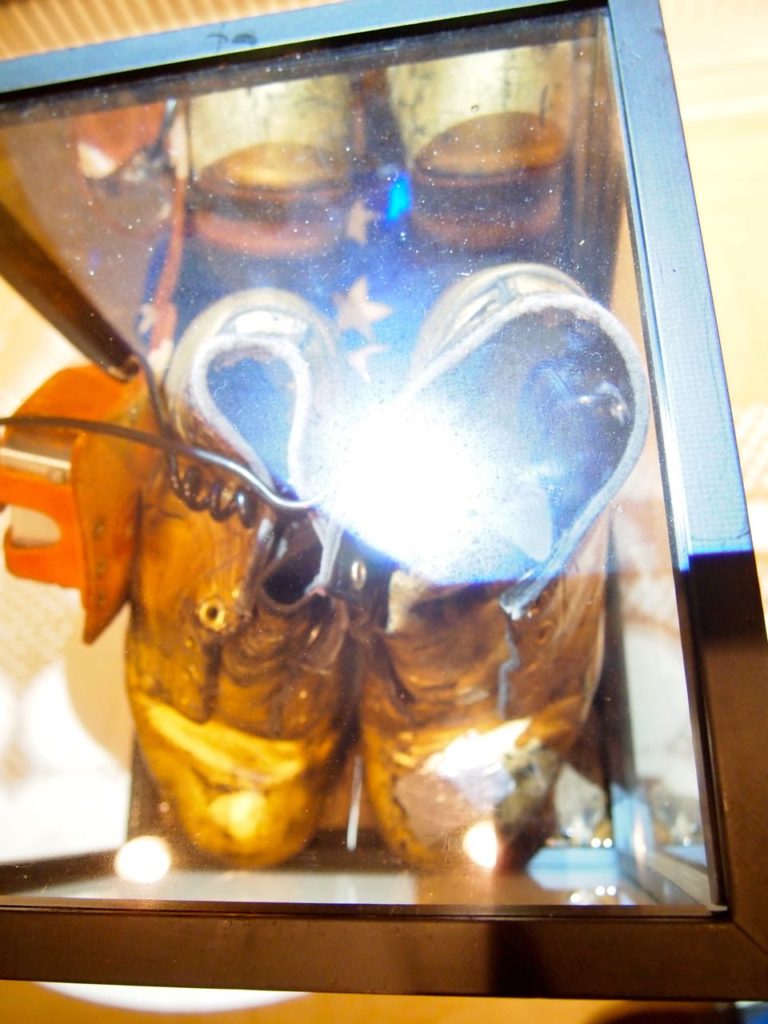 Elliott Earls Midi Controlled Gold Boots
