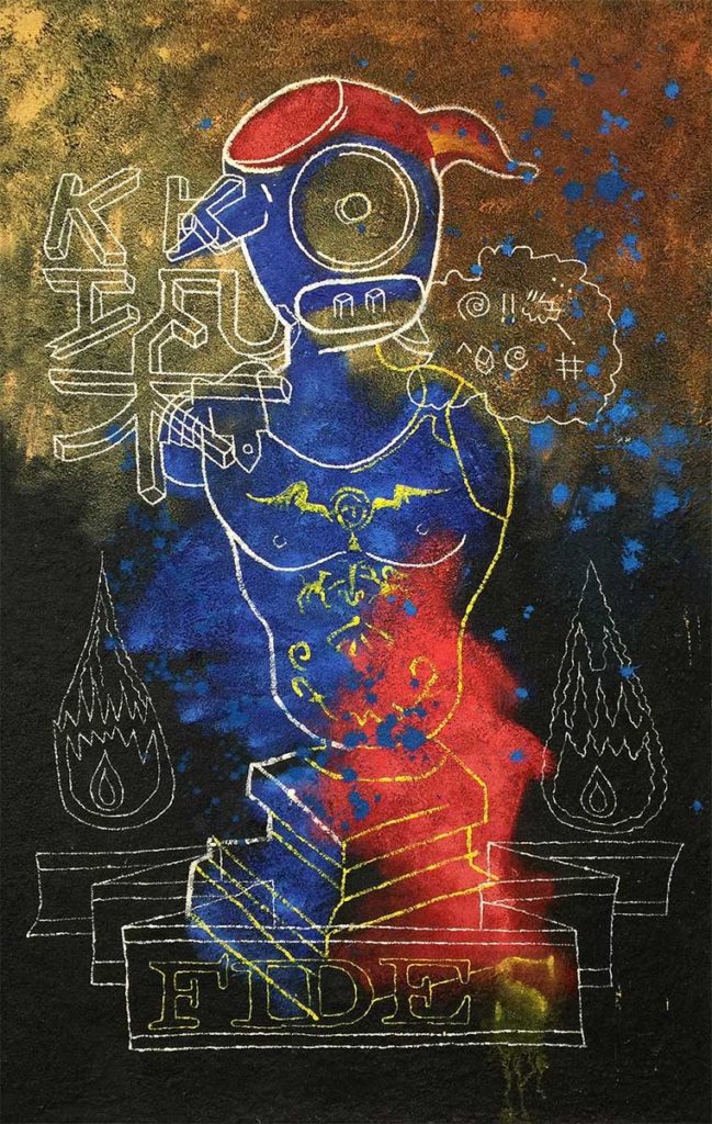 Fides a Painting by Elliott Earls