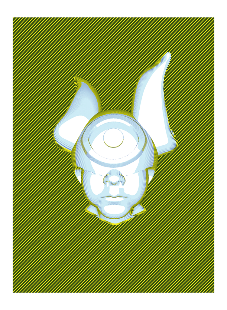 July Print Release – Cycloptical Power In A Culture Ruled By Narcissism (Frontal) by Elliott Earls