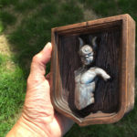 September 2016 Limited Edition Sculpture Release by Elliott Earls Mini Cyclops With Torso 4.2" (wide) x 5.1" (high) x 1.4" (deep) Billet Milled From Stack Laminated Birch Plywood Wood, Wax, Pigment and Aluminum Powder Edition of 3 Signed and Numbered Sculptures Suitable for Wall Mounting Released September 1, 2016