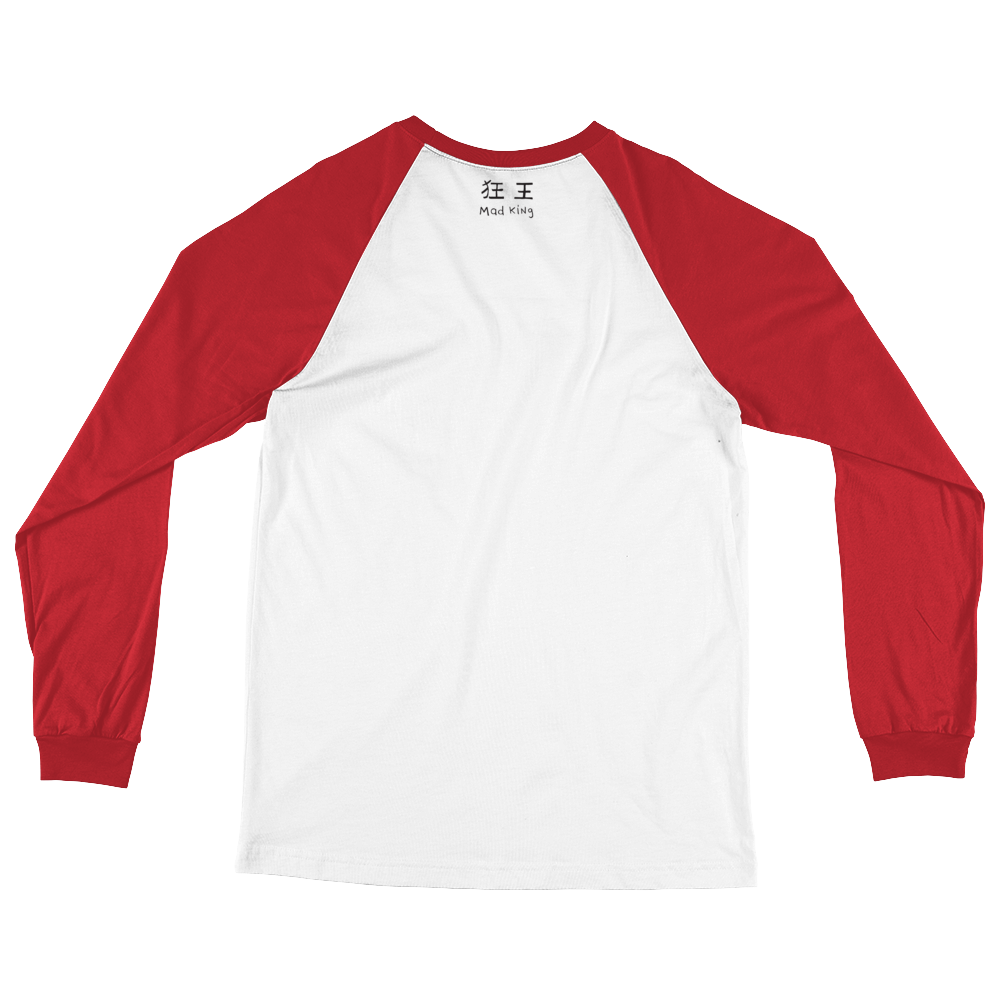 (Back) Limited Edition "Protocubist Baseball T in Red and White