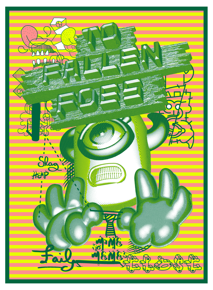 February 2019 Limited Edition Print by Elliott Earls “To Fallen Foes (S.O.S)”
