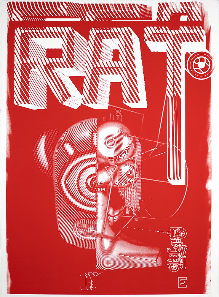 “Rat(o)” Limited Edition Hand-Pulled Print by Elliott Earls for January 2020