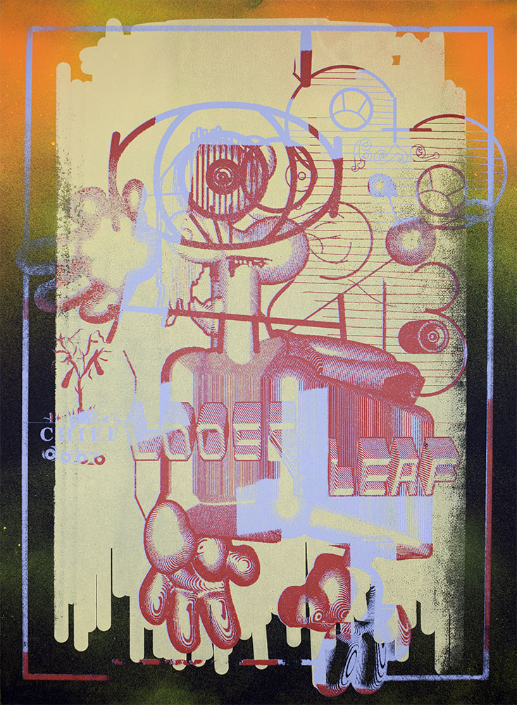 3 New Monoprints by Elliott Earls for December 2019