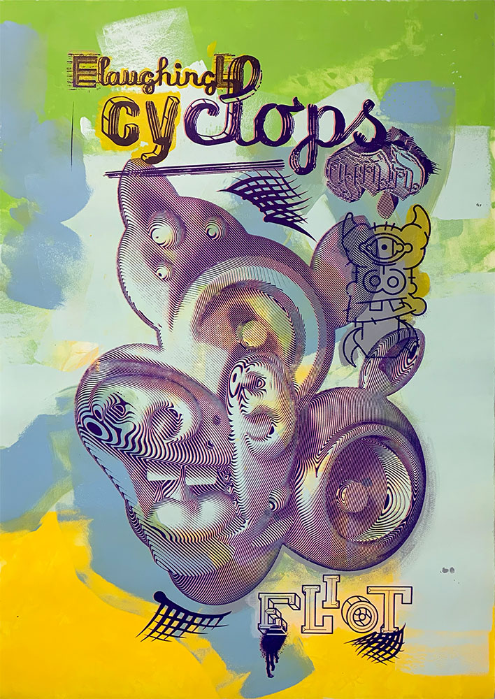 Number 2 of 5 – Hand Altered Limited Edition Print by Elliott Earls – May 2019
