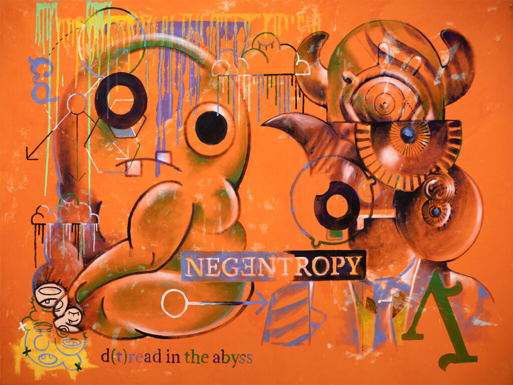 “Negentropy d(t)read in the Abyss” a Collaboration between Elliott and Henry Earls