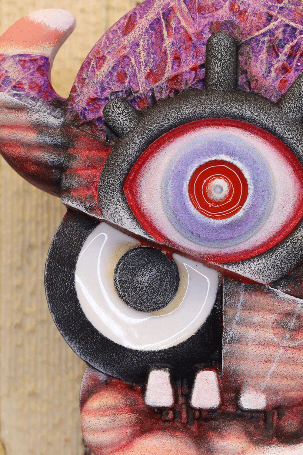 Detail View of Elliott Earls September 2020 Figurine Sculpture