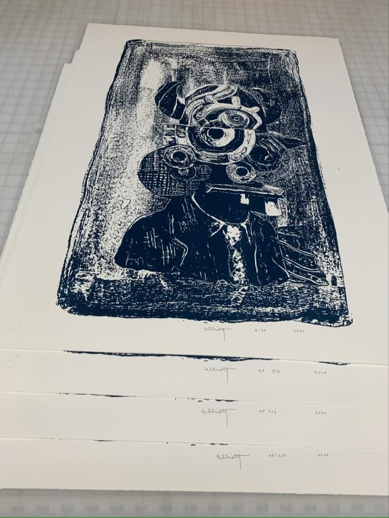 June 2020 1 Color Print by Elliott Earls