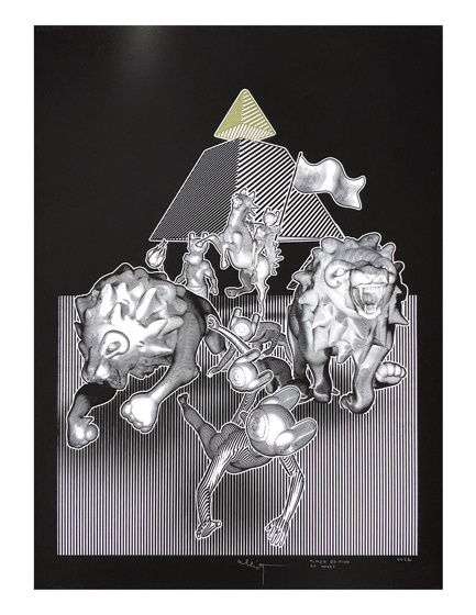 “Joan of Arc – Landscape of the Mind 9” Timed Edition for December 29, 2021 2021 by Elliott Earls