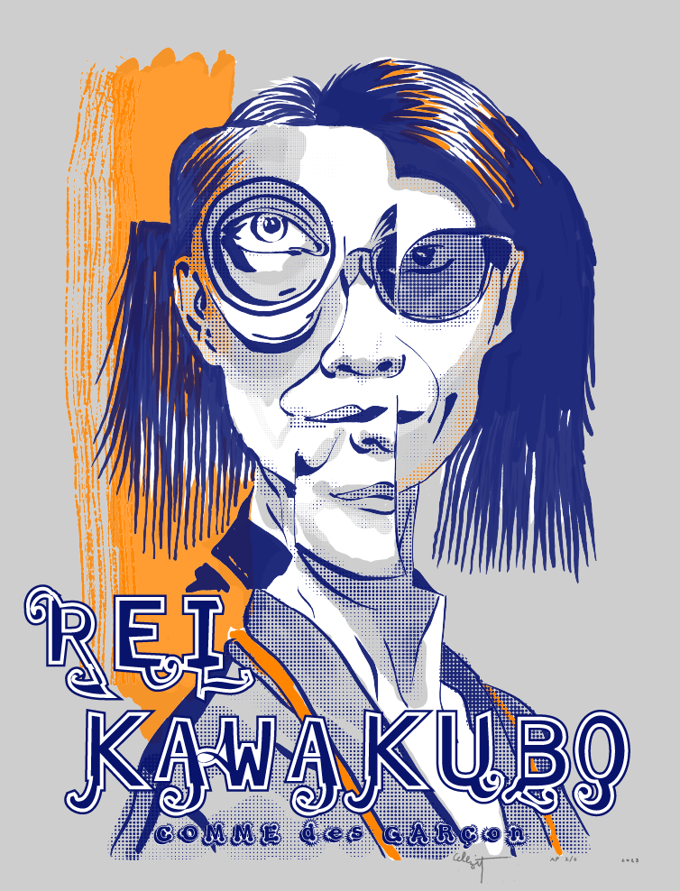 Rei Kawakubo – COMME des GARÇONS by Elliott Earls for October 23